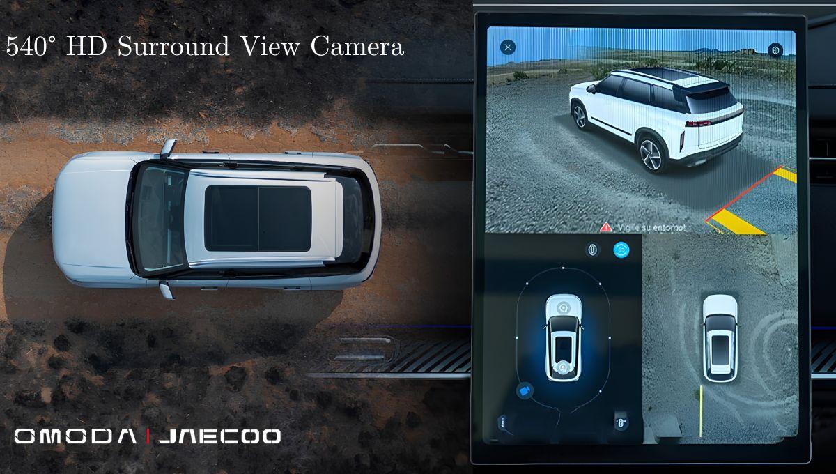 How Does a 540° Camera Improve Visibility?